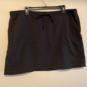 Eddie Bauer Black Athletic Skirt Size 16